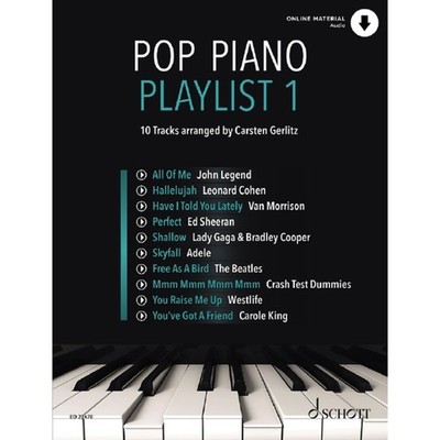 Schott Music Pop Piano Playlist 1 - Songbook