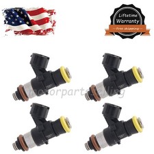 4pcs High Impedance Fuel Injectors 0280158821 For Bosch 210lb 2200cc Ev14 New