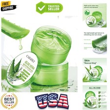 Natural Pure Aloe Vera Gel Face, Non-Sticky Aloe Vera Gel That Naturally Mois...