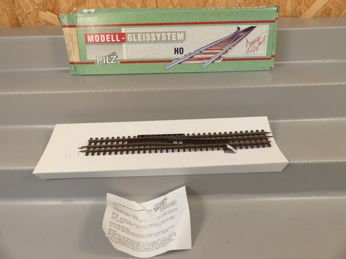 Pilz 85185 Gleiswechsel li./re H0 H0e Gleise Gleis Anlage Egger-Bahn Tillig Roco | Condition: Neu