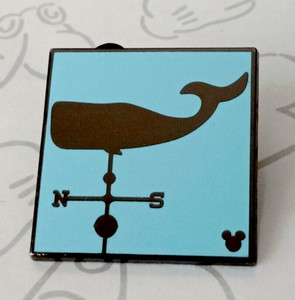 Monstro Whale Pinocchio Weathervanes 2019 Hidden Mickey DLR Disney Pin 138362