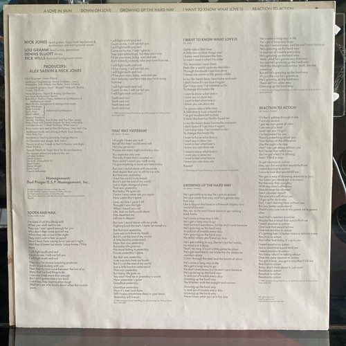 Foreigner - Agent Provocateur (1984, Vinyl LP) “I Want To Know What Love ❤️ Is” - Picture 4 of 6