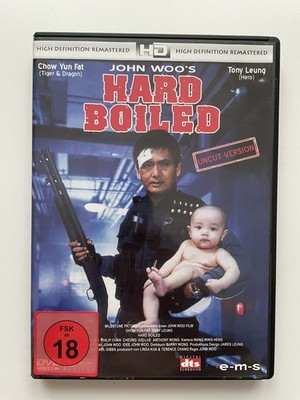 Hard Boiled DVD Heroic Bloodshed Action John Woo Chow Yun Fat FSK 18 U-n-c-u-t