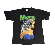 Misfits Die Die My Darling 20 Years of Terror Tee Wild Oats 1997 Black XL