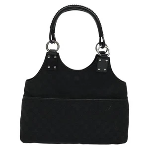 Sac à bandoulière Gucci Gg toile noire authentique