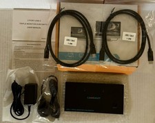 USB C Triple Monitor KVM Switch