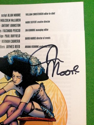 AVATAR Alan Moore Fashion Beast TPB Paperback Graphic Novel Comic Book - SIGNED