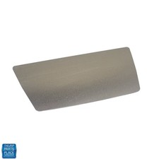 1966-67 Impala Console Insert - Aluminum Gauge Delete Plate - Made In The Usa