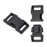 "2 StüCk 9/16\\\" Schnellverschluss FüR MetallbüGel, Ersatzclips Schwarz"