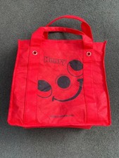 Henry hoover red tote bag