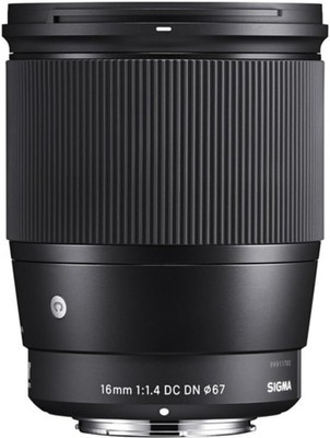 Sigma 16mm f/1.4 DC DN Contemporary Lens for Sony E (402965) Black  NEW!