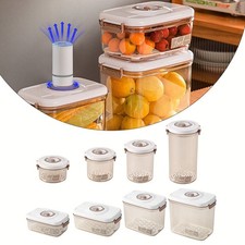 Frische Aufbewahrung Lebensmittel Vakuumspeicherbox Breites Munddesign