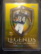 2025 Topps Chrome  Legends of The Gridiron Randy Moss 261/275 Gold Vikings 🔥