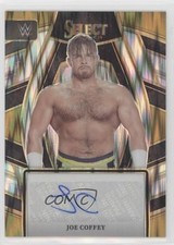 2024 Panini Select WWE Signature Selections Flash Prizm Joe Coffey Auto 1id6