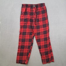 Polo Ralph Lauren Men's L Plaid Flannel Pajama Lounge Pants 34 Waist 30 Inseam