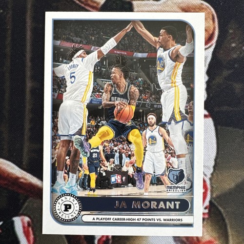 2022 NBA Hoops Panini Presents #5 Ja Morant - Grizzlies