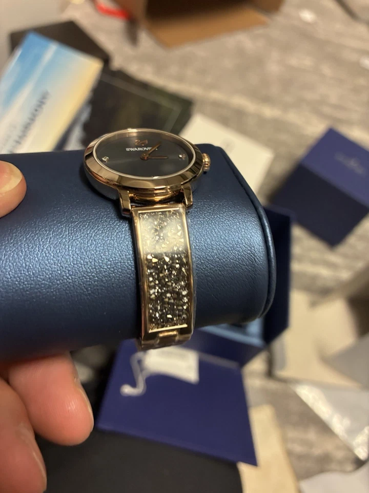 Genuine Swarovski Cosmic Rock Watch Black 5466205 - Image 4 of 4