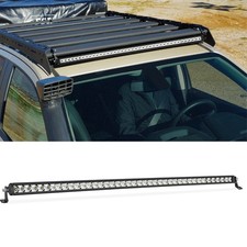 40-inch Led Light Bar Single Row Spot Flood Combo Offroad Driving 4x4 Truck Atv