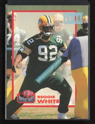 1993 Pro Set Power Power Moves #PM8 Reggie White Green Bay Packers