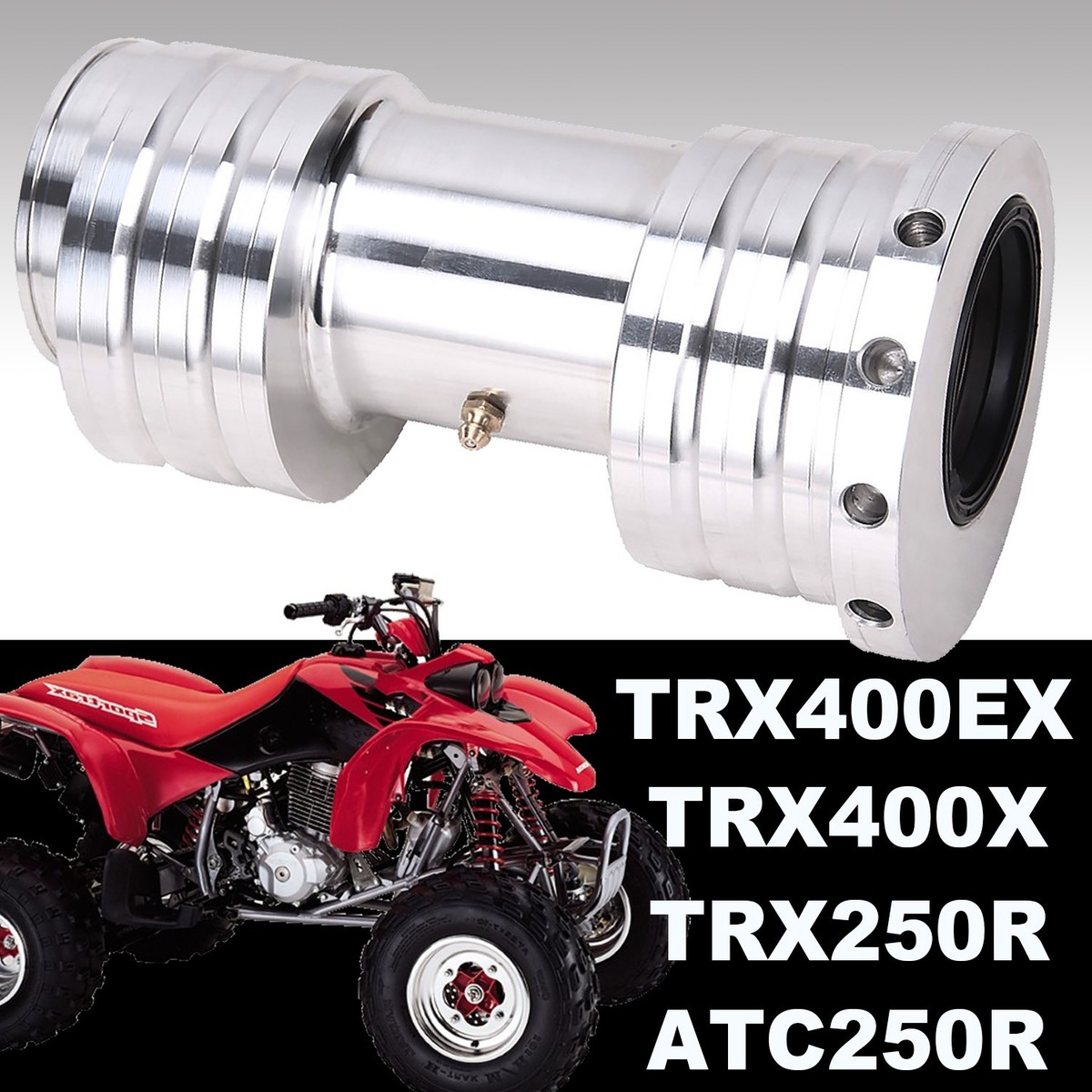 For 1999-2014 Honda TRX 400X 400EX T6 Billet Rear Axle Carrier