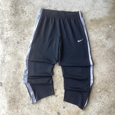 Nike Men's Grey and Black Joggers-tracksuits