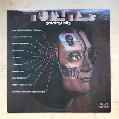 TOMITA GREATEST HITS LP 1979 - nice copy but small tear in back cover UK