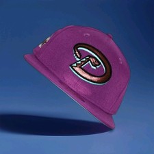 ARIZONA DIAMONDBACKS 2001 WORLD SERIES NEW ERA FITTED HAT - SIZE 7 1/2