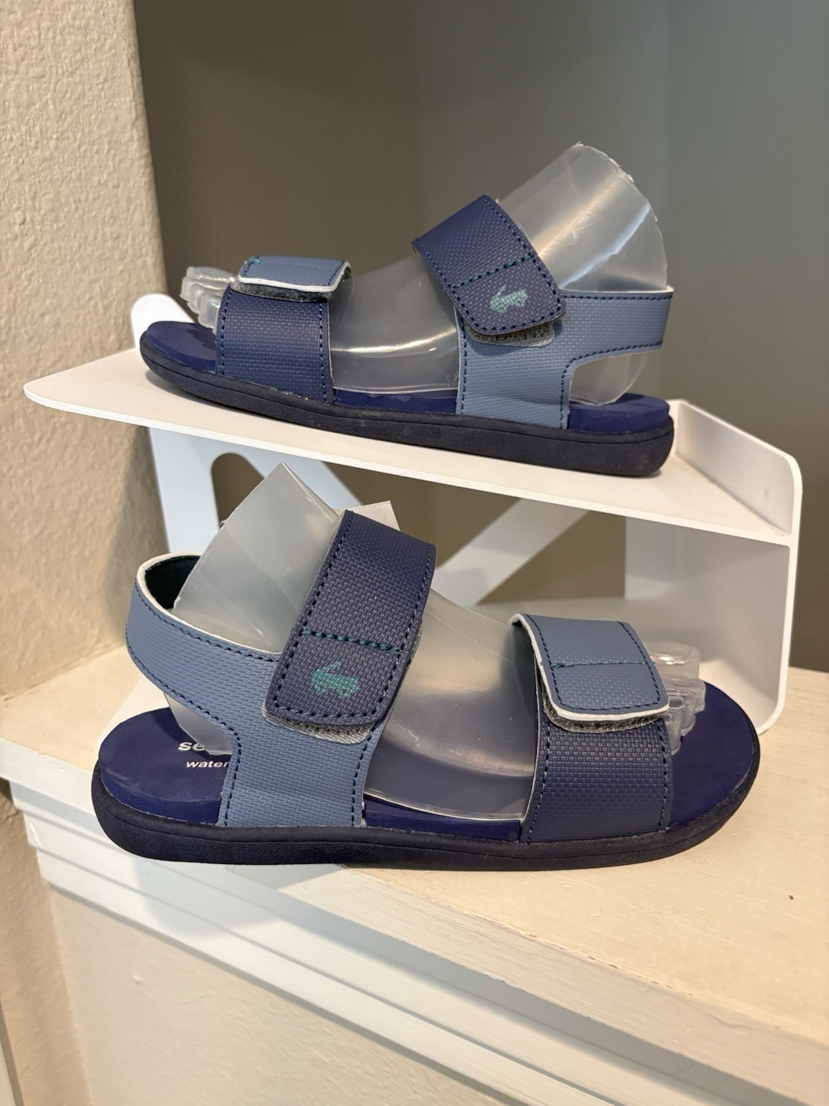 NEW See Kai Run Jaylen Sandals Blue Water Friendly Boys Girls Beach Size 12