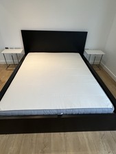 IKEA MALM Bed Frame For Sale (King Size, 150 × 200 cm) fab condition 