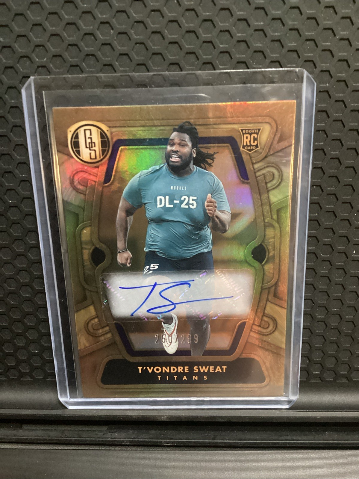 T'Vondre Sweat Panini Gold Standard #131 Autograph