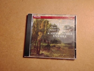 Mendelssohn Octet Op 20 Quintet Op 87 CD Academy Chamber Ensemble Classical