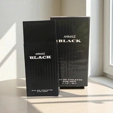Animale Black Eau De Toilette Spray For Men 1.7 Oz/ 50ml