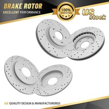 [Front+Rear] Brake Rotors For Hyundai Tucson Kia Sportage Manual Parking Brake