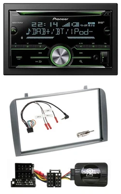 Pioneer Bluetooth Lenkrad DAB 2DIN USB CD Autoradio für Alfa Romeo GT 147 2000-2 - Bild 1 von 4