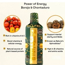 ✅ BIQ-FEL  - 500 ml (ORIGINAL) BIQFEL REMPLAZO DEL VITAFER 🔥