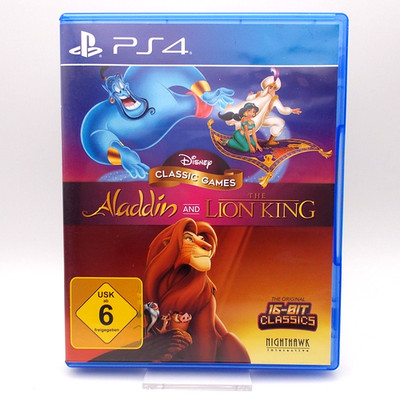 Aladdin And The Lion King Disney Classic Games - Playstation 4 Sony PS4
