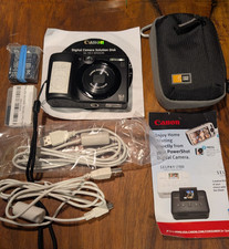 Canon PowerShot A1300 16.0MP Digital Camera Tested Extras Excellent