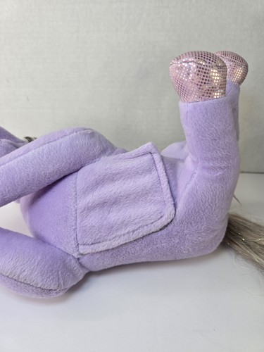 2002 Mattel Genuine Barbie Swan Lake Lila Talking Unicorn Plush Character Works - Picture 16 of 19
