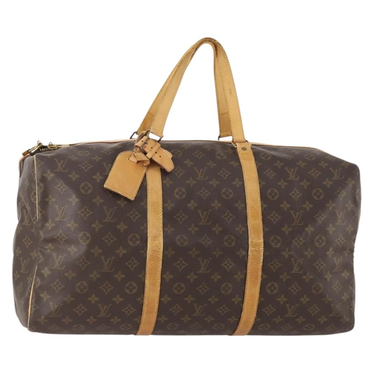 ルイ・ヴィトン モノグラム サックスープル55 M41622 TH883 LOUIS VUITTON Monogram Sac Souple 55 Boston Bag M41622 LV Auth