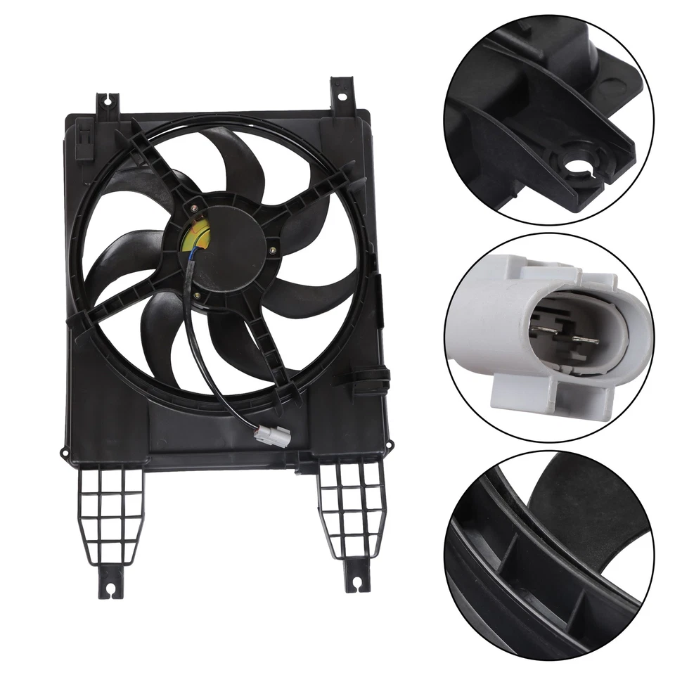 Radiator Cooling Fan Assembly For Chevrolet Aveo Aveo5 1.6L 2009-2011 621-420 Foto 4 de 4