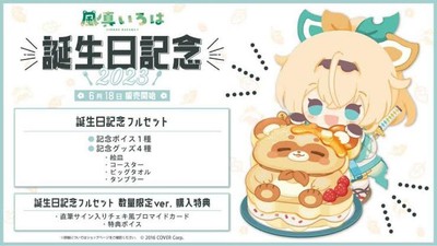 Kazama Iroha Birthday Anniversary 2023 Full Set Limited Quantity Ver. 20241012M