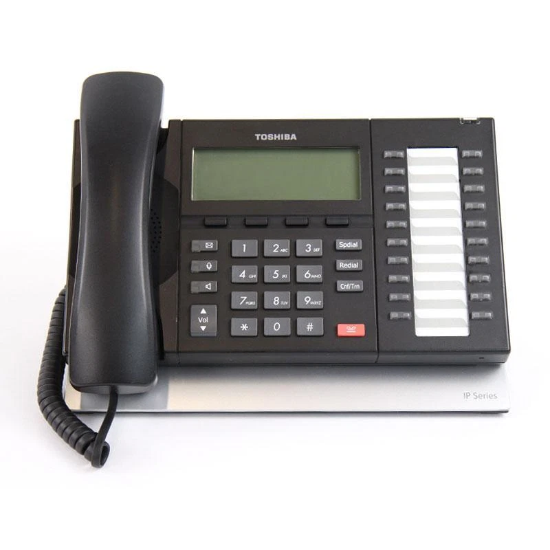 Toshiba Strata IP5022-SD Telephone 4-Line 10-Button Display IP Speakerphone - Image 2 of 4