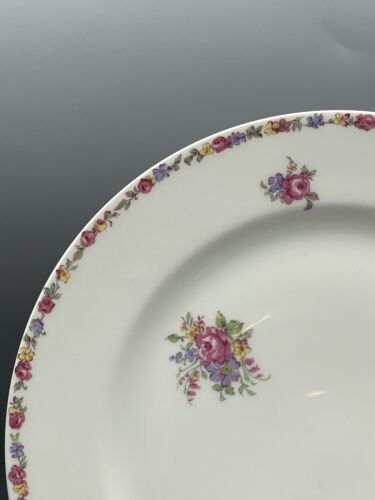 Antique Haviland Gainsborough Dinner Plates Schleiger 746 Set Of 2 - Picture 3 of 4