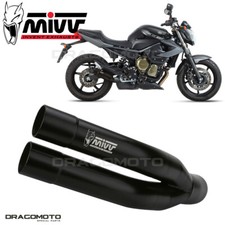 Auspuff YAMAHA XJ6 / XJ6 DIVERSION 2013 2014 MIVV Double Gun Schwarz