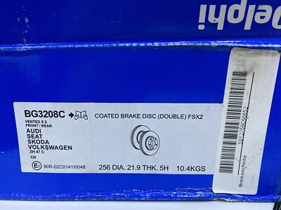 Bremssheibe  BG3208C Delphi Technologies