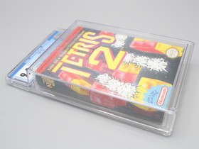 Tetris 2 Nintendo NES 1993 CIB Complete in Box CGC Graded 9.0 - 9.8 Cart!