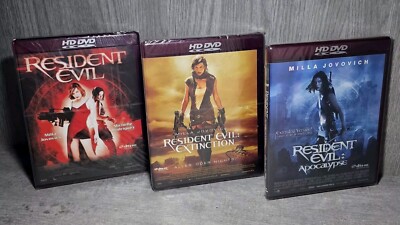 Resident Evil 1-3 | HD-DVD | Sealed  [Exklusiv Extended Edition] NEU & OVP 