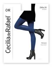 Cecilia de Rafael Zafiro 50 Den Mat Opaque Soft Pantyhose MADE IN ITALY