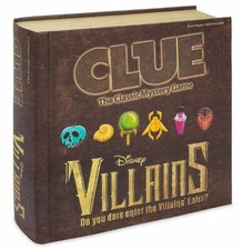 Disney Parks Theme Park Edition Villains Clue Board Game NEW