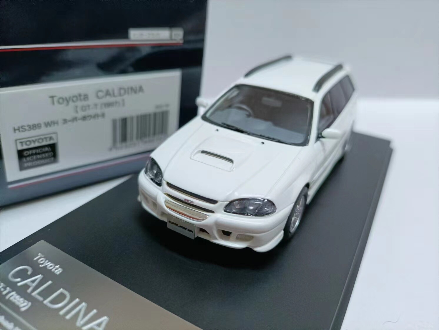 402-655 Hi-Story 1/43 トヨタ CALDINA TZ 4WD Hi story 1：43 Toyota CALDINA station Wagon Model Toyota Caldina